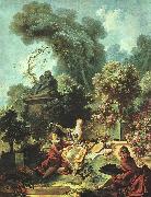 Jean-Honore Fragonard The Lover Crowned china oil painting artist